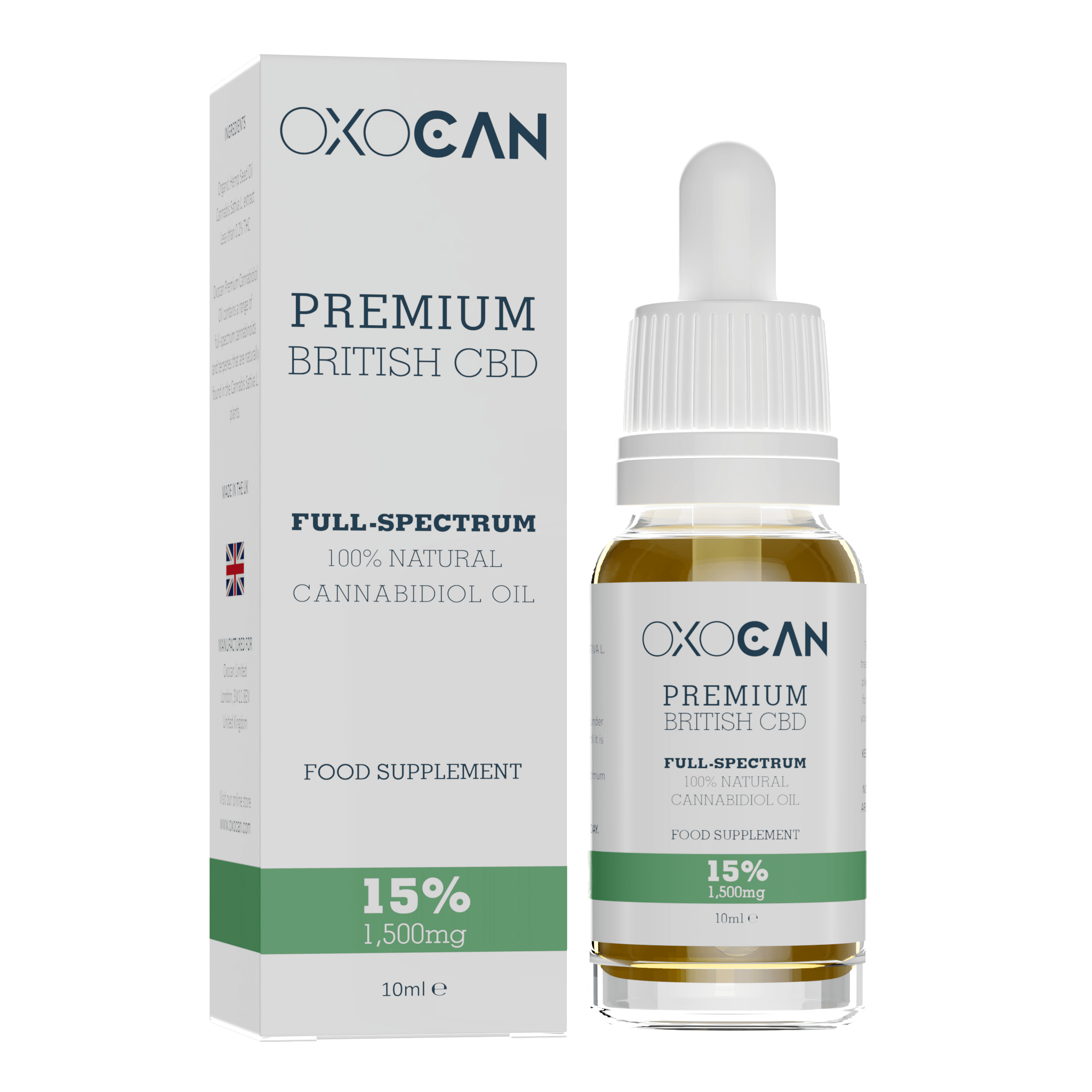 Oxocan CBD Oil 15% 1500mg