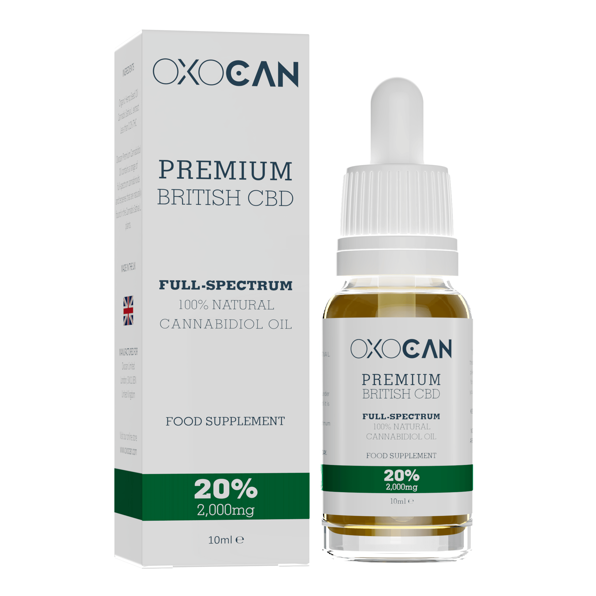 Oxocan CBD Oil 20% 2000mg