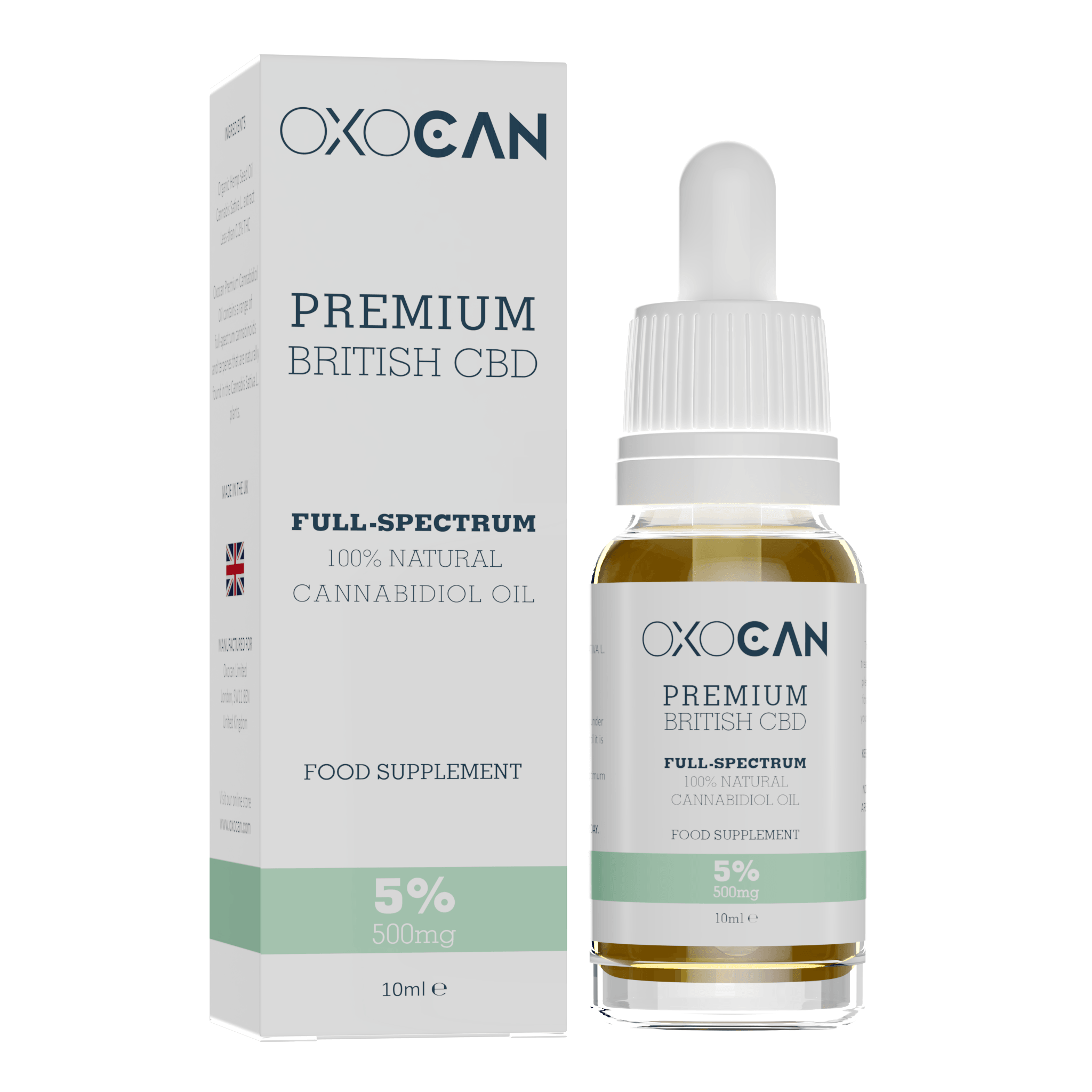 Oxocan CBD Oil 5% 500mg