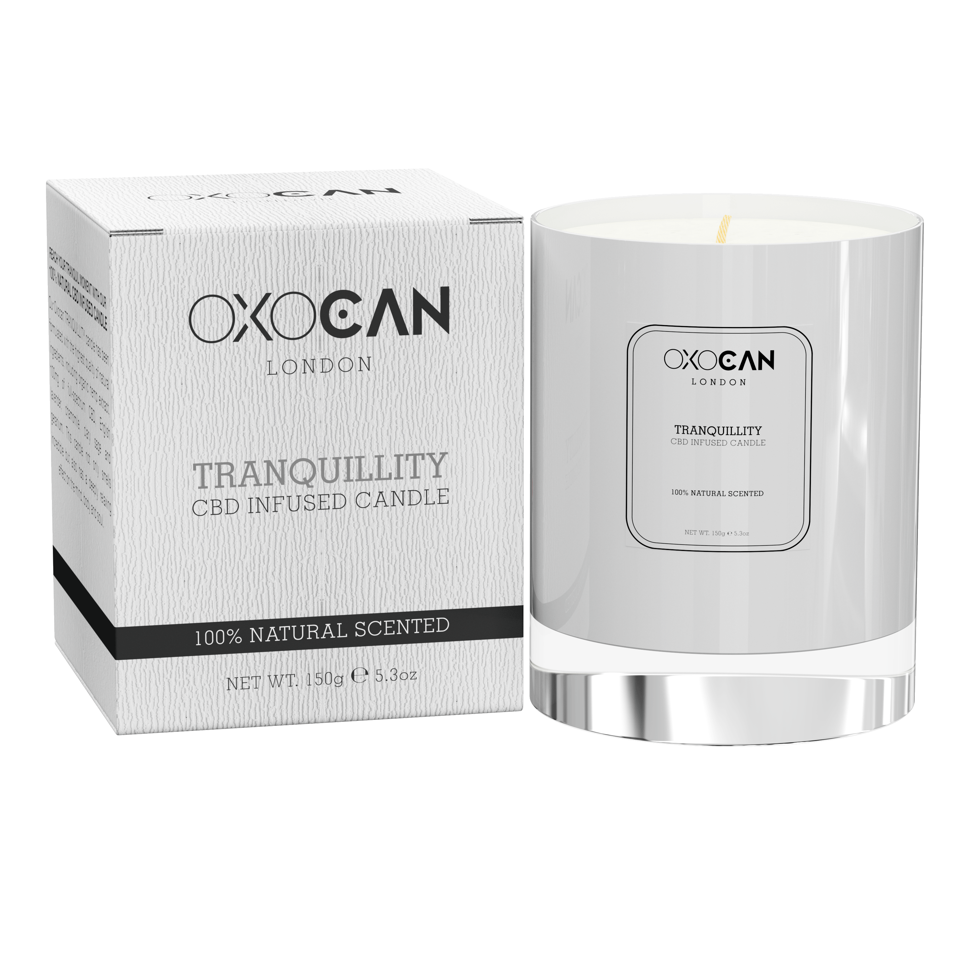 Tranquillity CBD Candle 100mg
